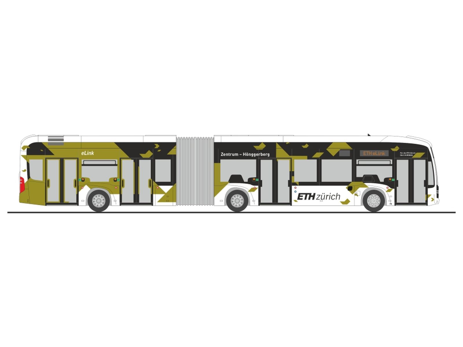Rietze 77648 - Mercedes-Benz eCitaro G ETH Zürich (CH)