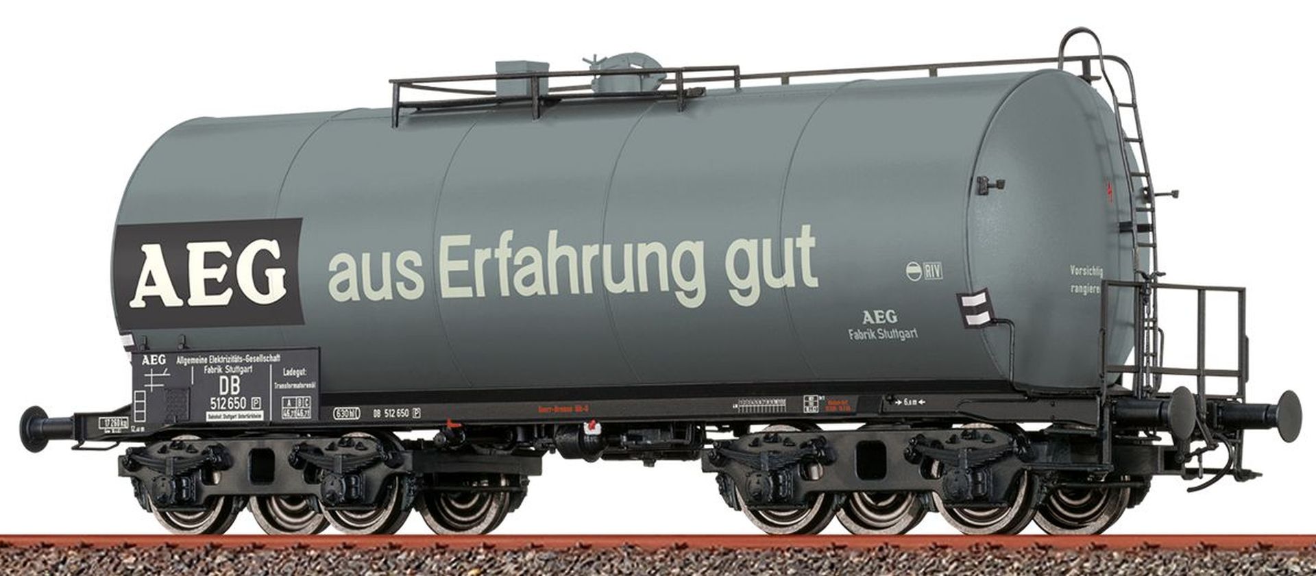 Brawa 49627 - Leichtbaukesselwagen Uerdingen ZZ [P], DB, Ep.III 'AEG'