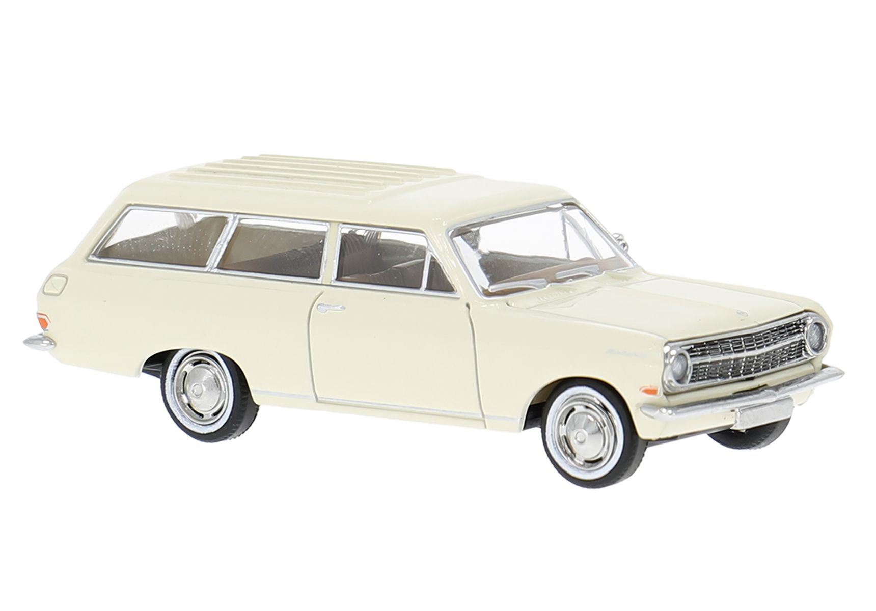 Brekina 20470 - Opel Rekord A CarAVan in weiß