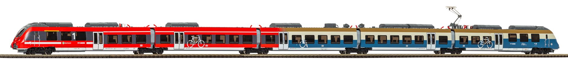 Piko 47248 - Triebzug 'Talent 2', 5-teilig 'S-Bahn Rostock', DBAG, Ep.VI