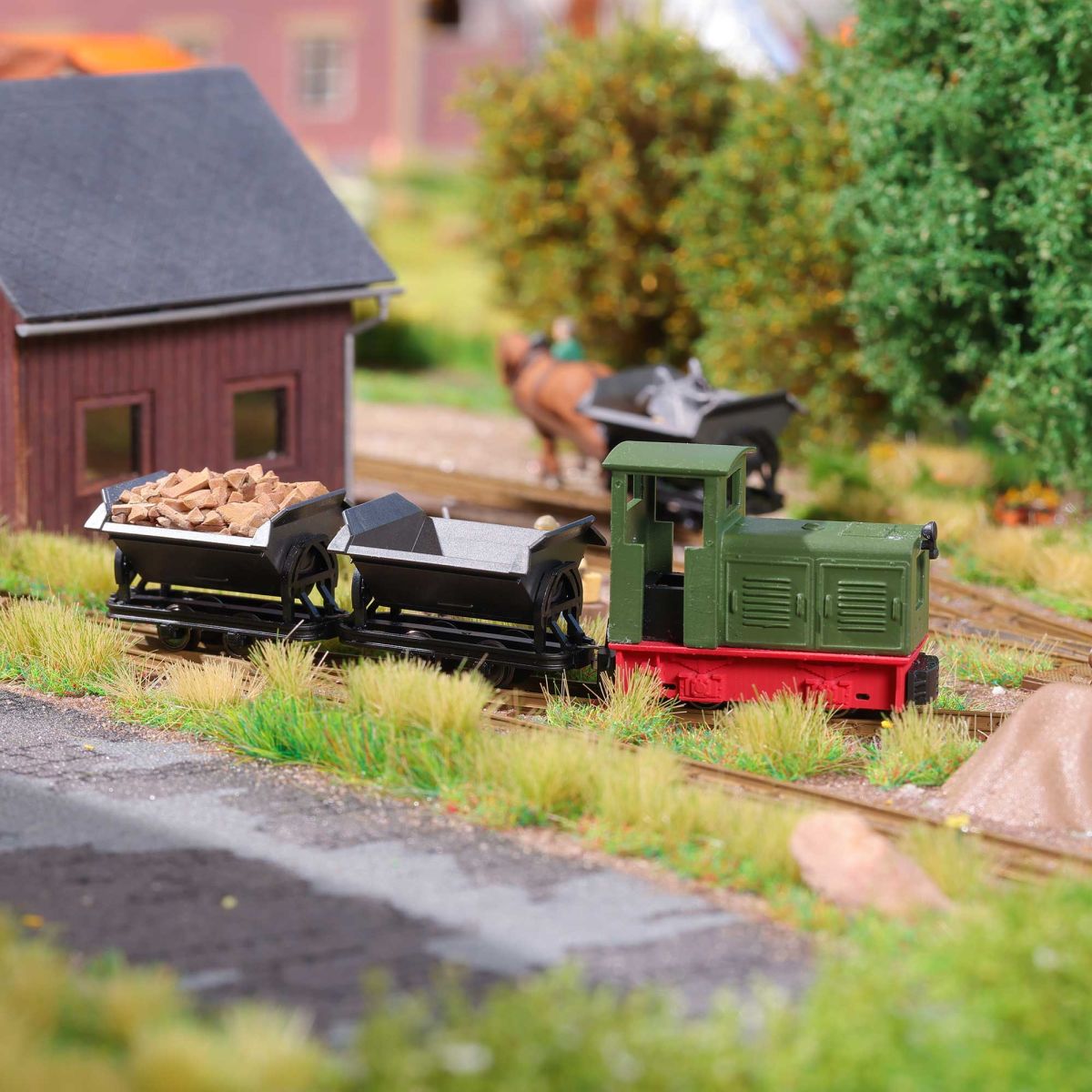 Busch 12022 - Feldbahn Start-Set NS2