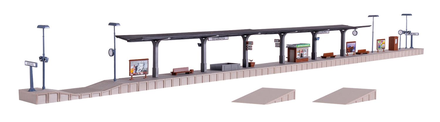 Vollmer 43536 - Bahnsteig 'Seeburg'