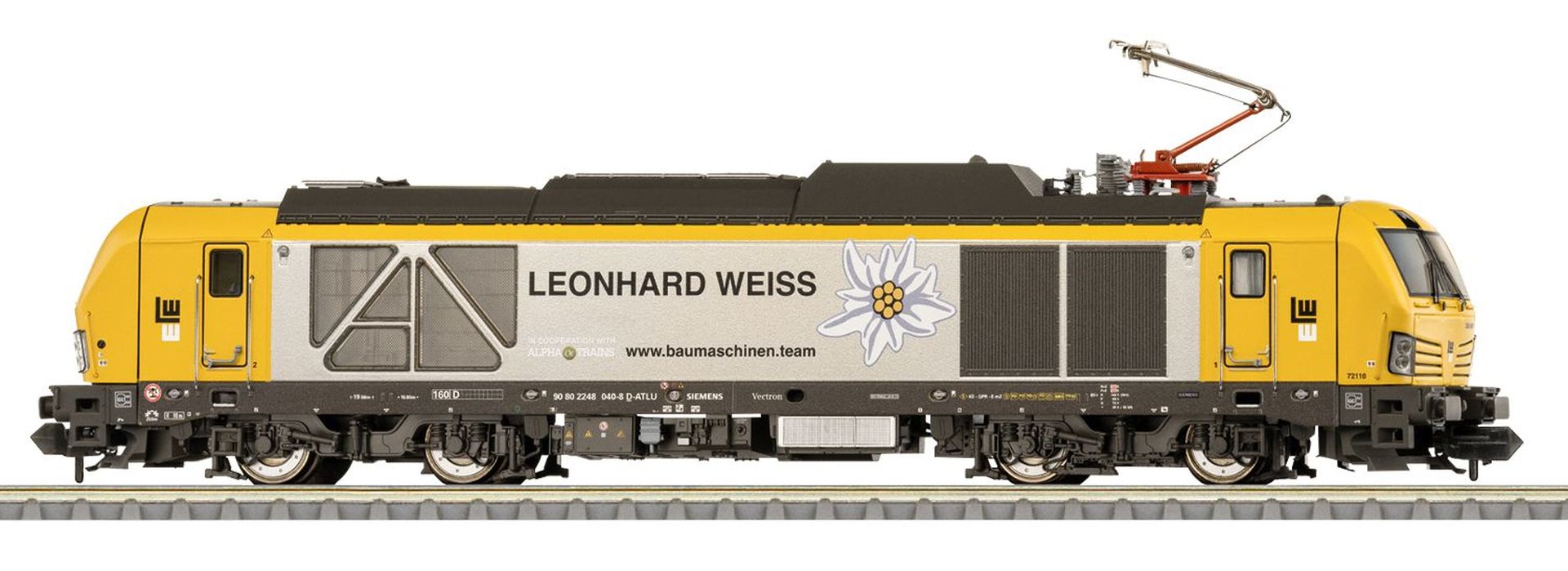 Trix 16240 - Hybrid-Lok Vectron 248 040, Leonhard Weiss, Ep.VI, DC-MFX-Sound