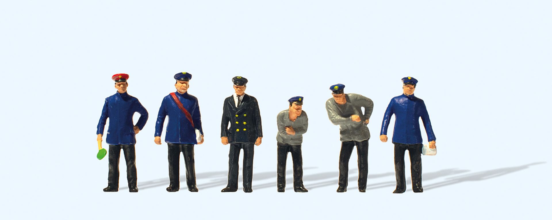 Preiser 12447 - Bahnpersonal, um 1925