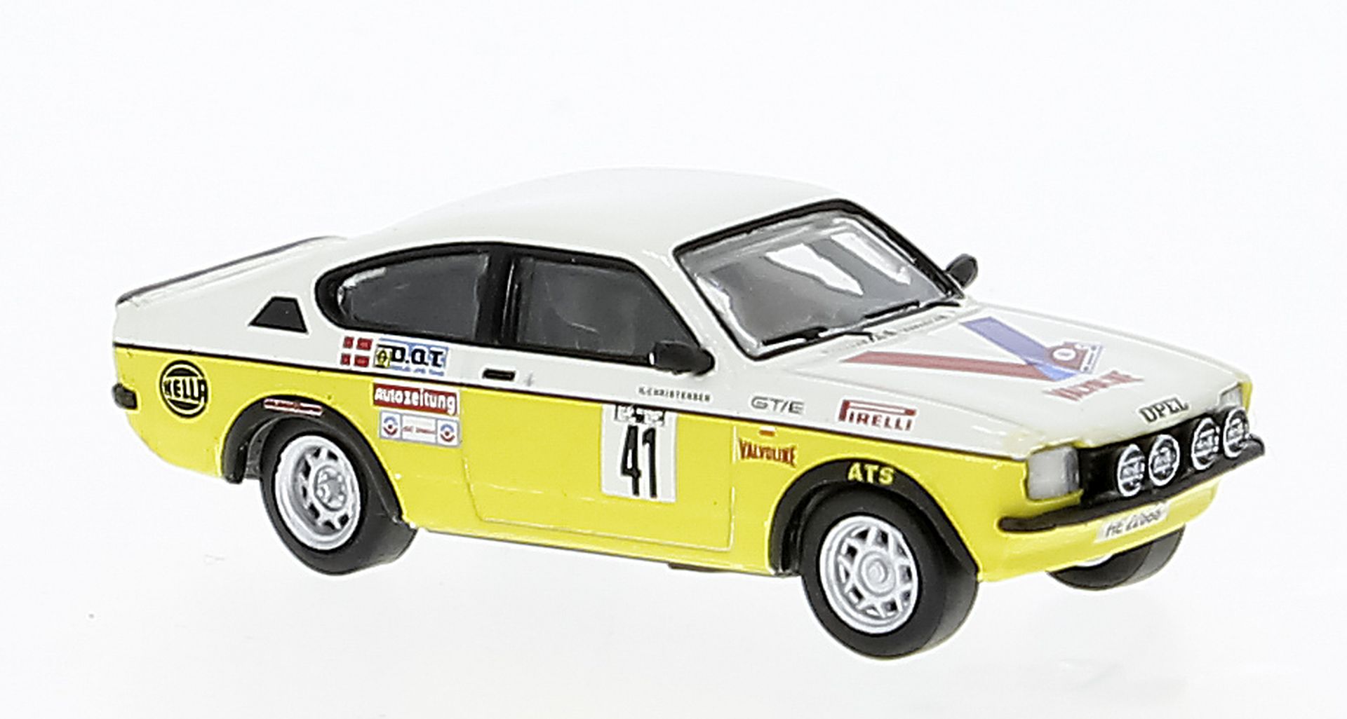 Brekina 20407 - Opel Kadett C GT/E, Hunsrück Rallye, 41, 1979