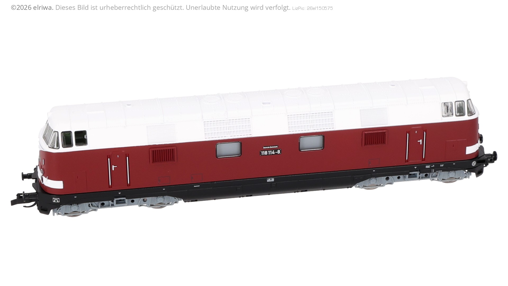 Piko 47286 - Diesellok BR 118 Sparlackierung, DR, Ep.IV