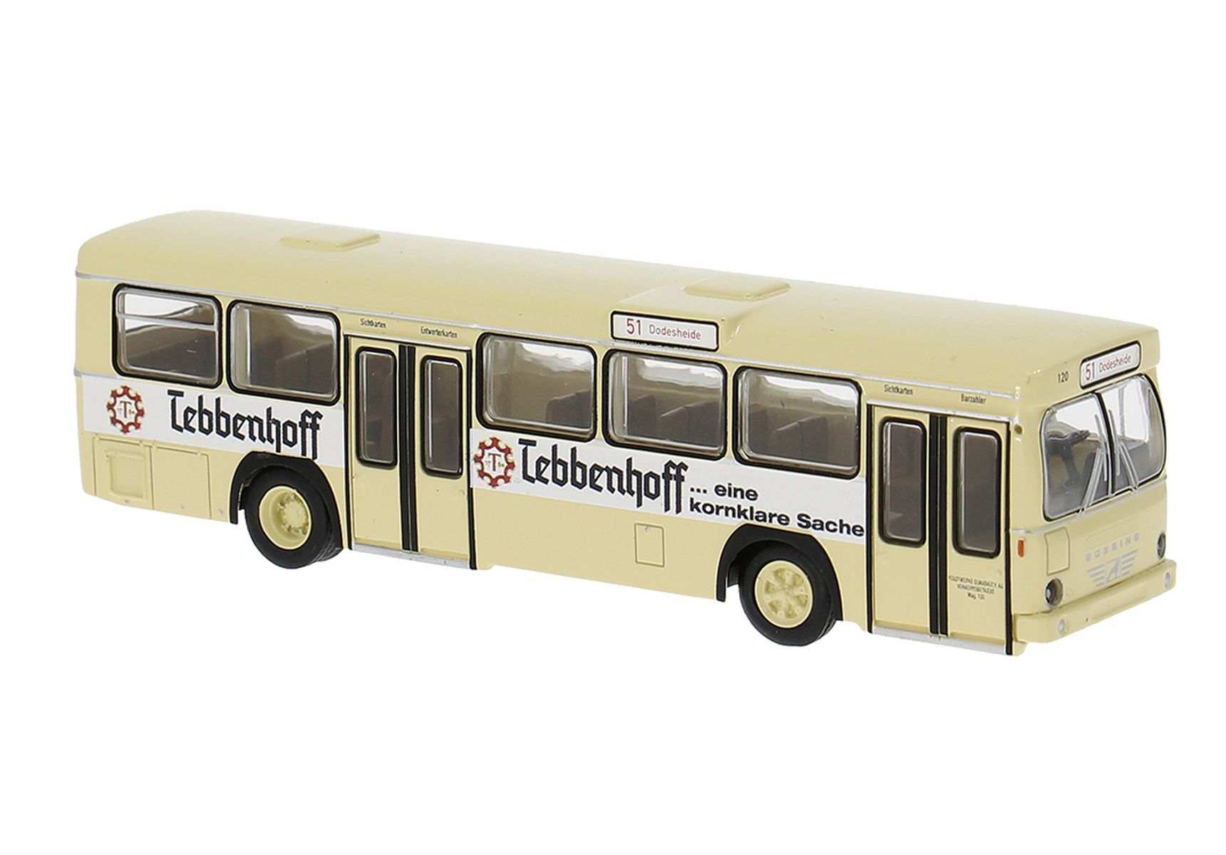 Brekina 59169 - Büssing BS110V "Tebbenhoff-Korn" aus Osnabrück