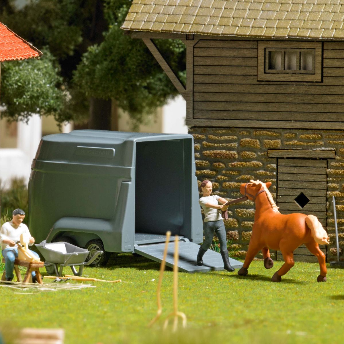 Busch 79858 - Aktion-Set: Störrisches Pony Busch 79858 - Aktion-Set: Störrisches Pony