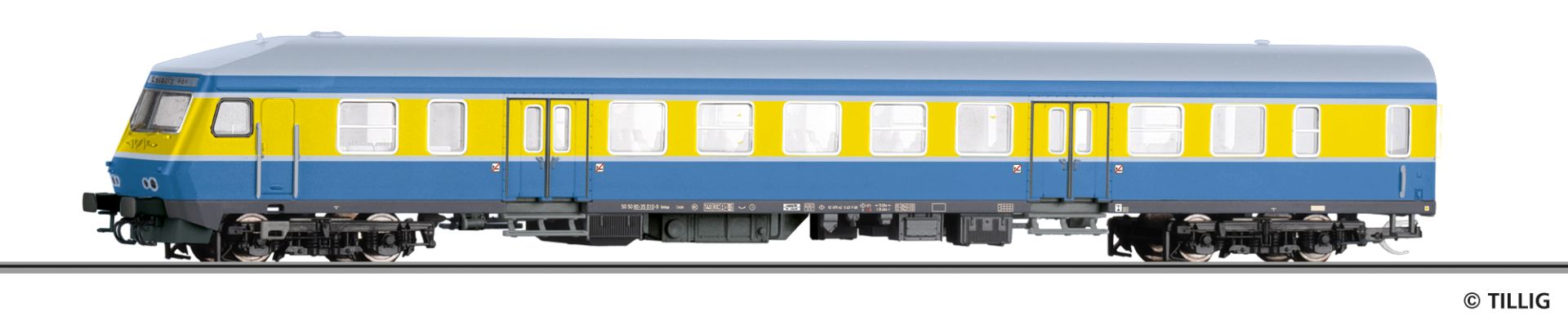 Tillig 12656 - Steuerwagen 'S-Bahn Leipzig', DBAG, Ep.VI, DC-Digital