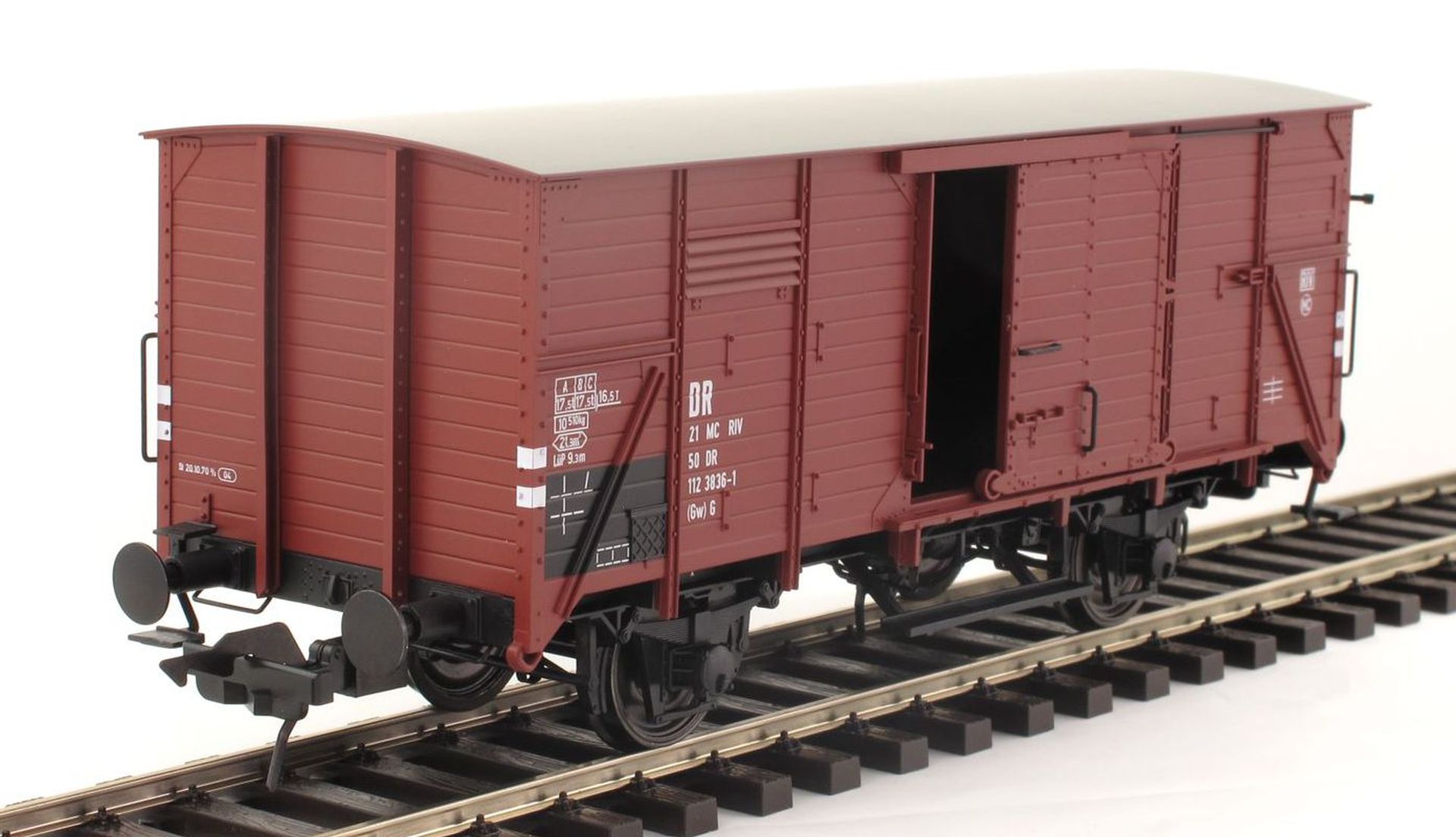 Lenz 42210-17 - Güterwagen G10, DR, Ep.IV, 112 3836-1