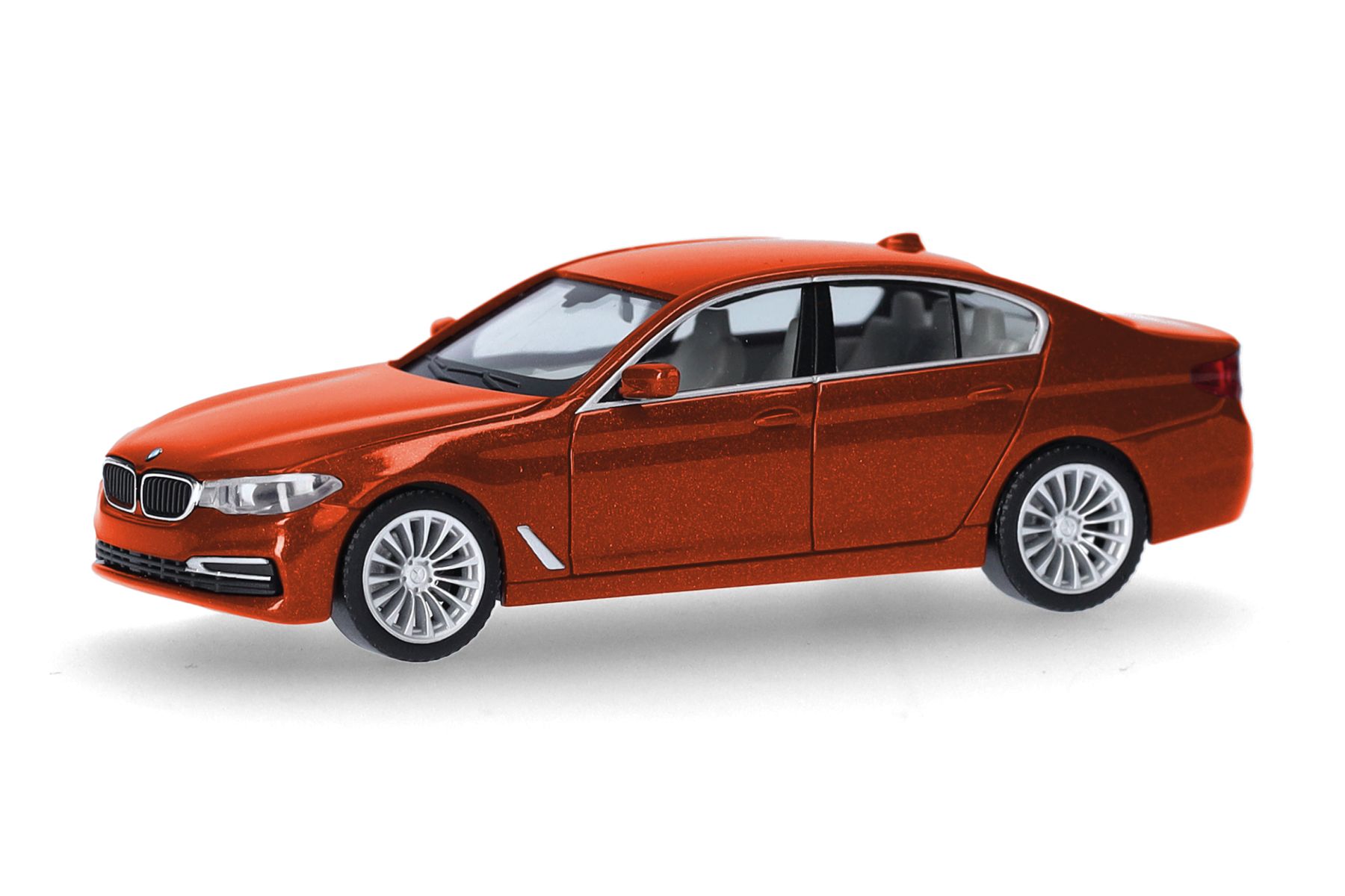 Herpa 430692-006 - BMW 5er (G30) Limousine, valenciaorange