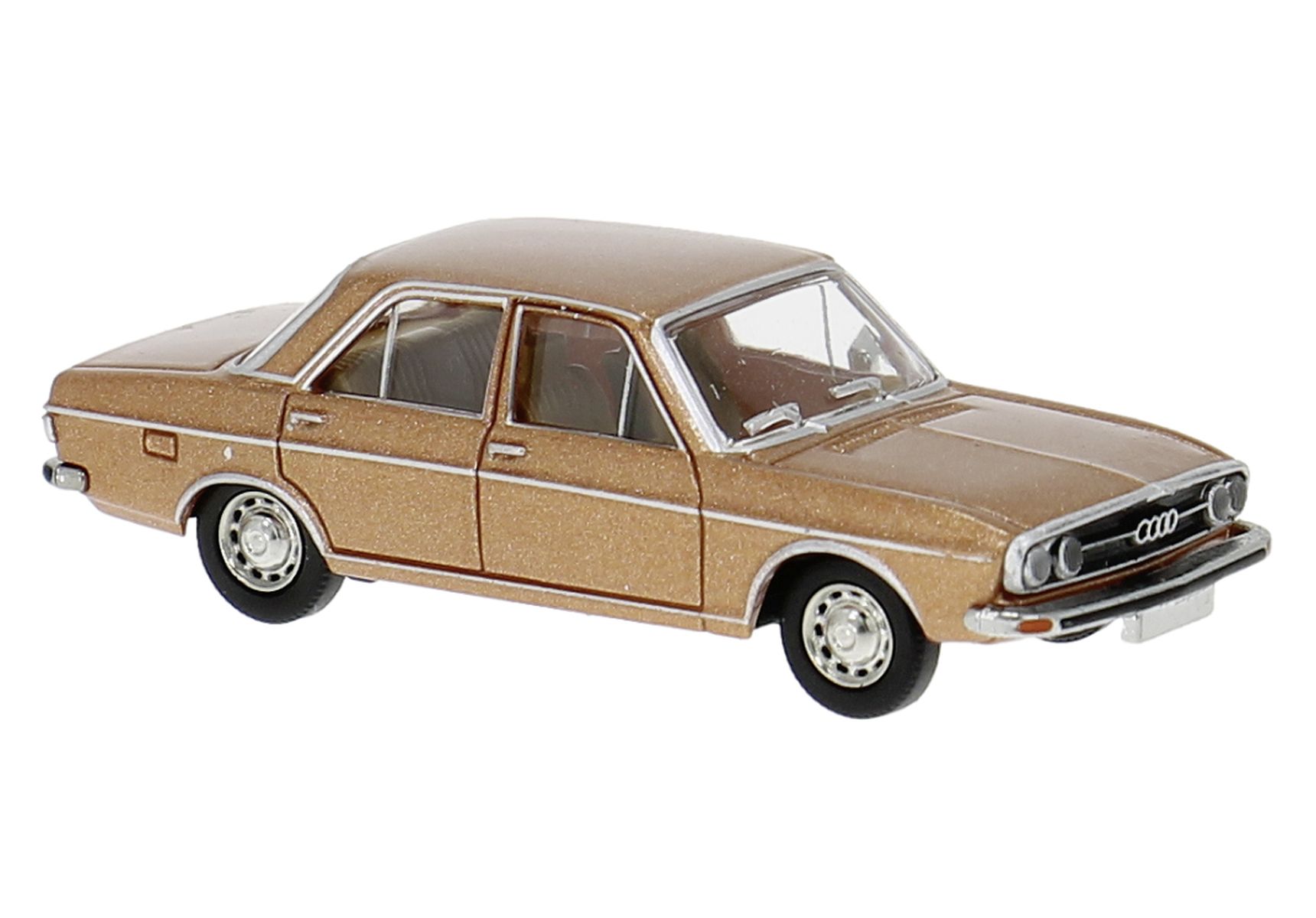Brekina 28220 - Audi 100 (C1) in dunkelorange