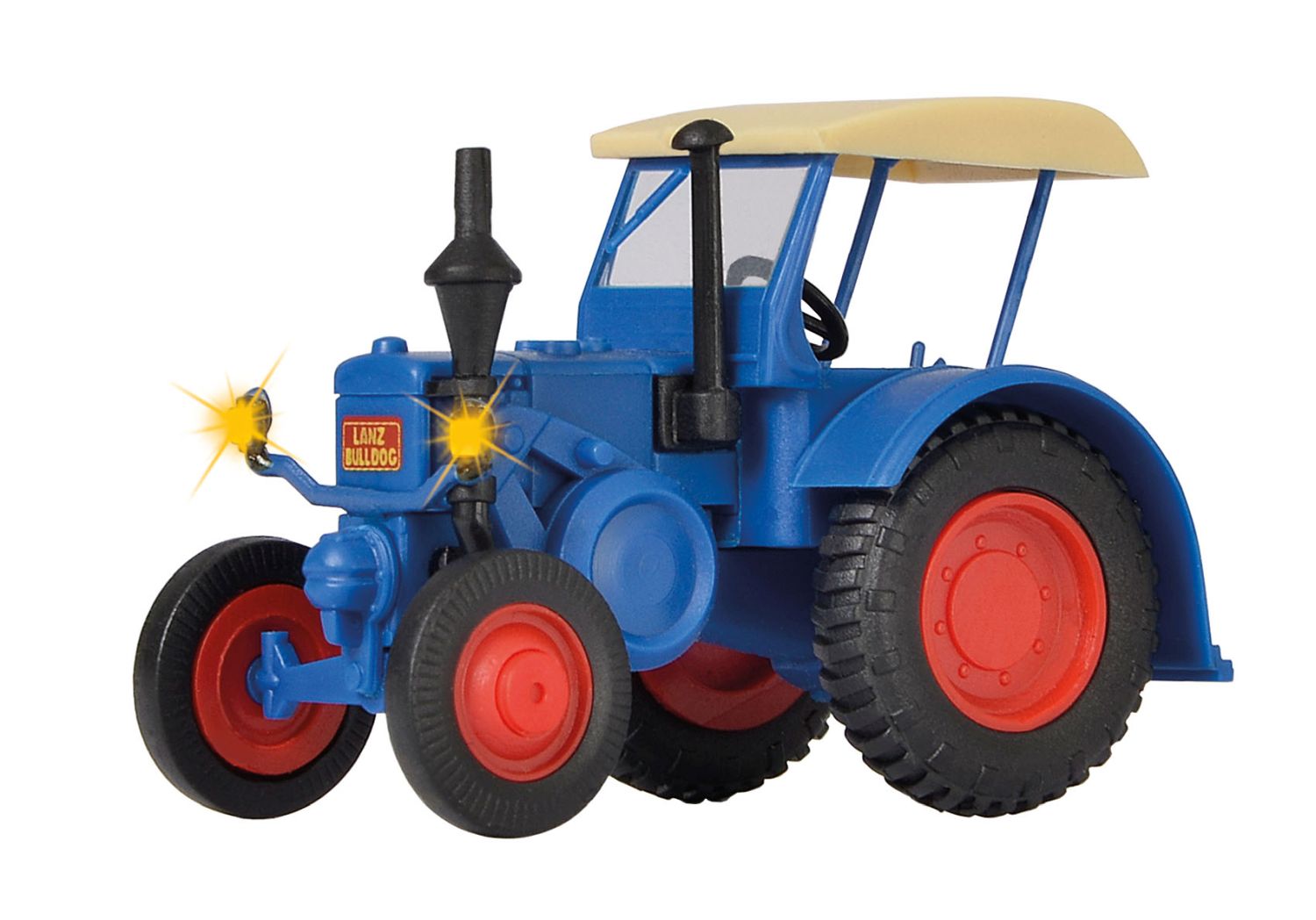 Viessmann 1167 - LANZ Bulldog mit beleuchteten Frontscheinwerfern, Funktionsmodell