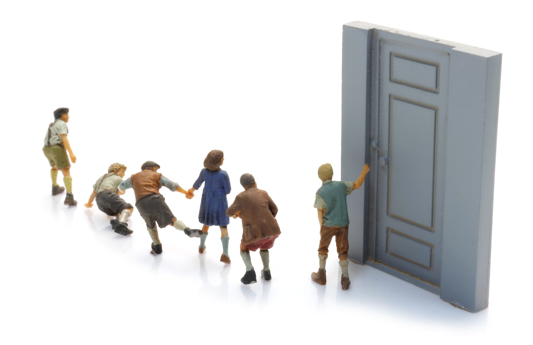 Artitec 5870141 - Kinderstreiche Klingelputz, 6 Figuren