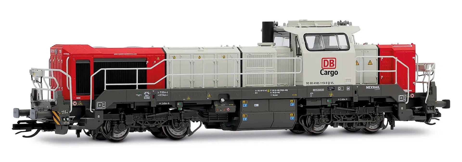 Arnold HN9073S - Diesellok Vossloh DE 18, DB-Cargo, Ep.VI, DC-Sound