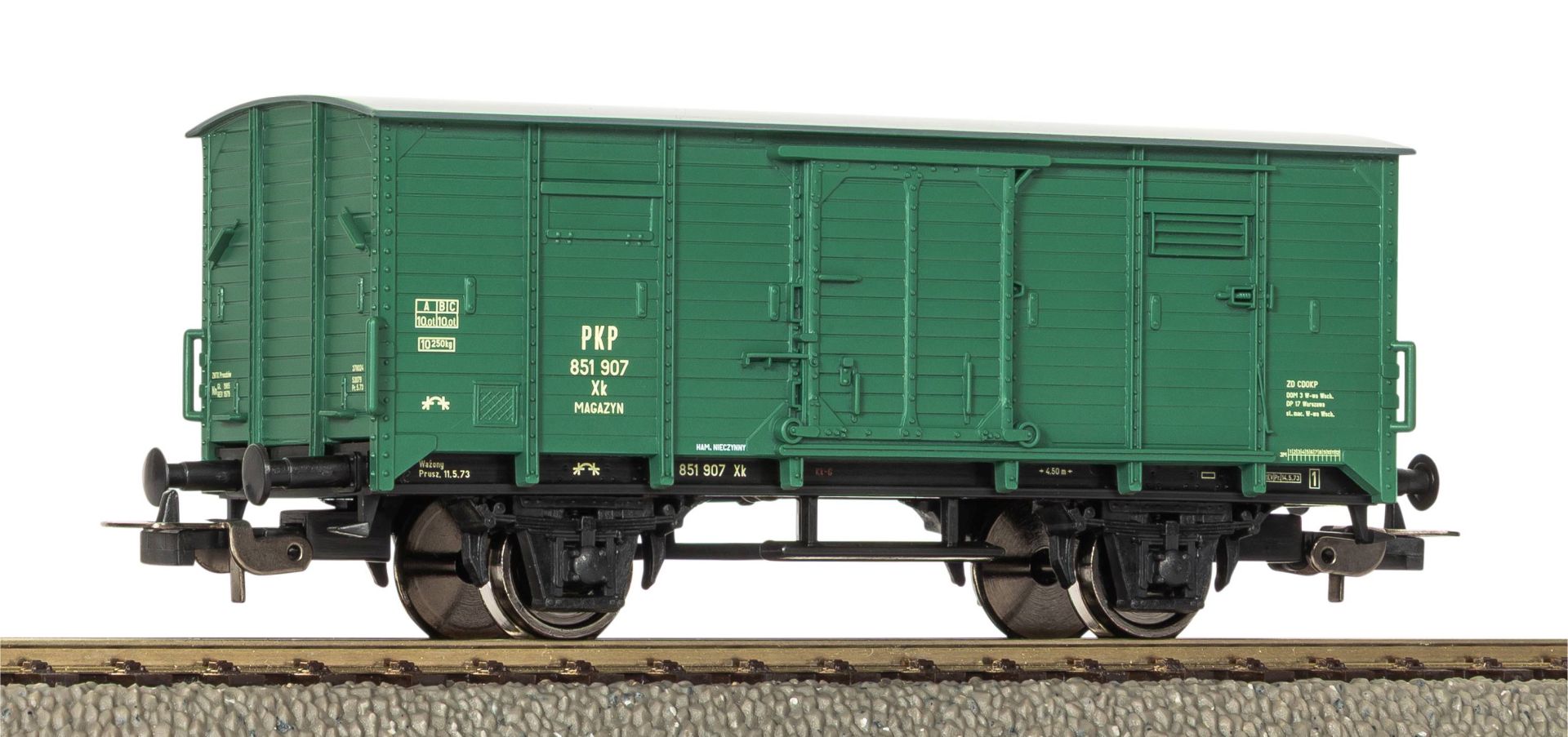 Piko 24554 - Gedeckter Güterwagen ex. G02, PKP, Ep.IV