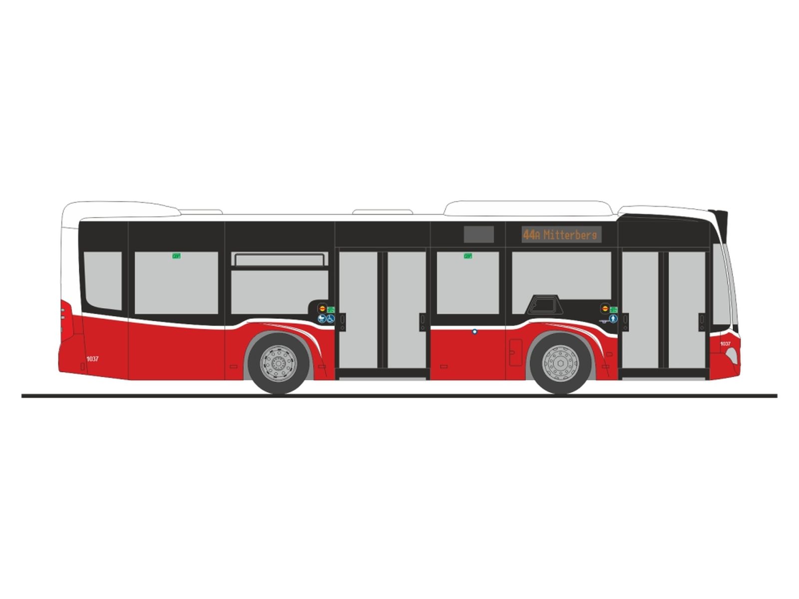 Rietze 67954 - Mercedes-Benz Citaro K´12 Dr. Richard (AT)