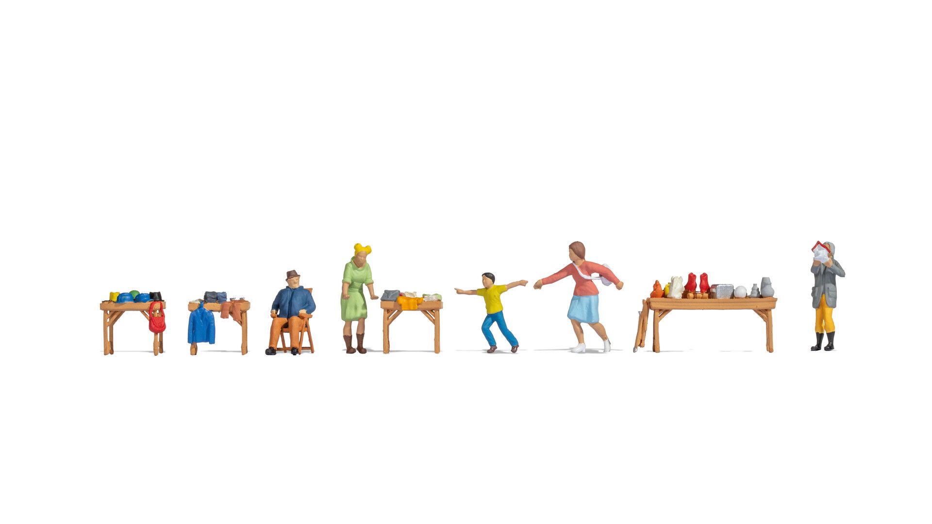 Noch 16281 - Figuren-Themenwelt 'Flohmarkt'