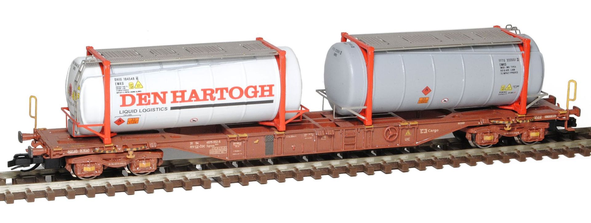 sdv-model 12148 - Containertragwagen Sgnss 55, CD, CD-Cargo, Ep.V-VI, Bausatz sdv-model 12148 - Containertragwagen Sgnss 55, CD, CD-Cargo, Ep.V-VI, Bausatz