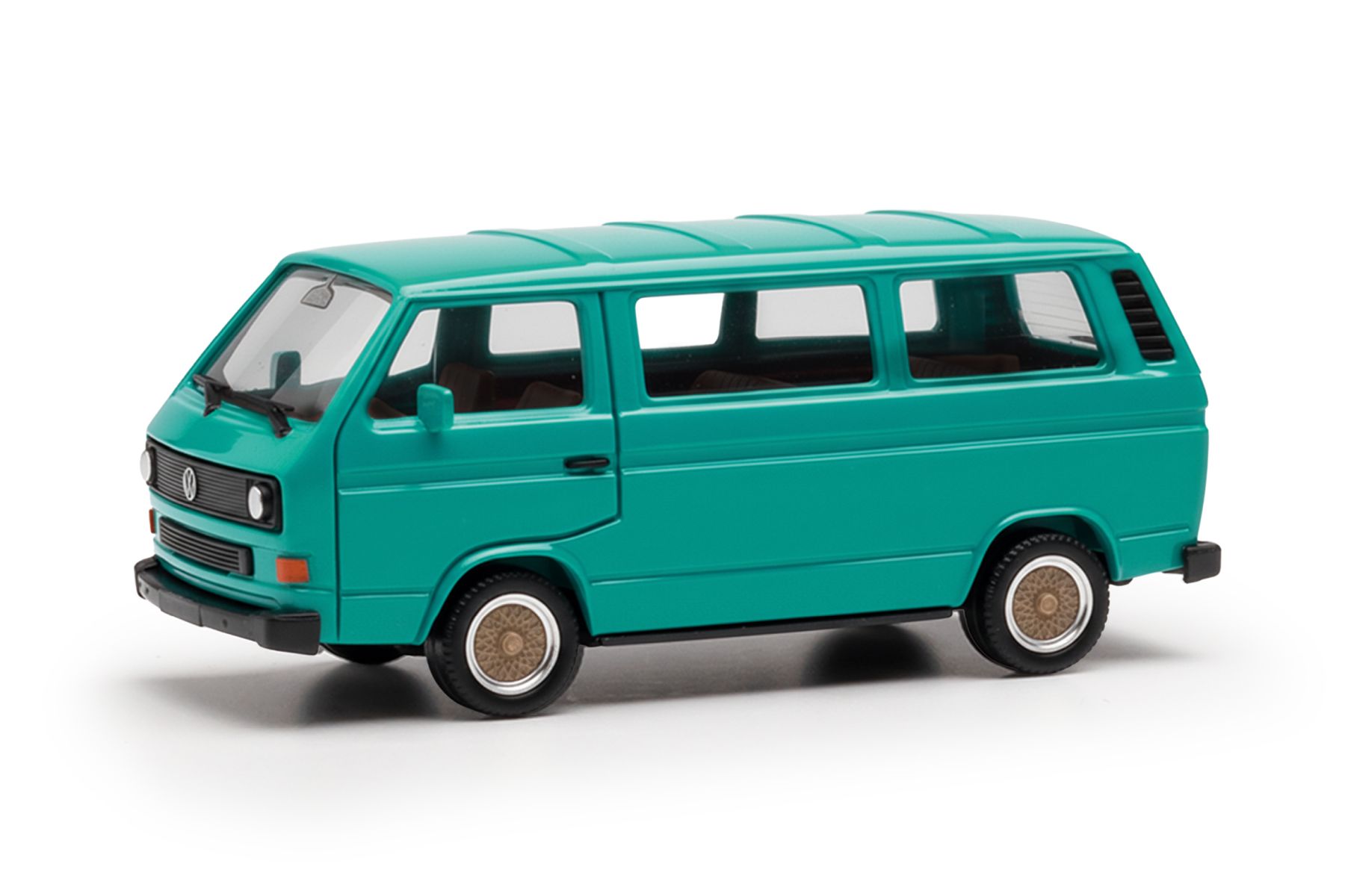 Herpa 420914-003 - Volkswagen (VW) T3 Bus, türkisblau