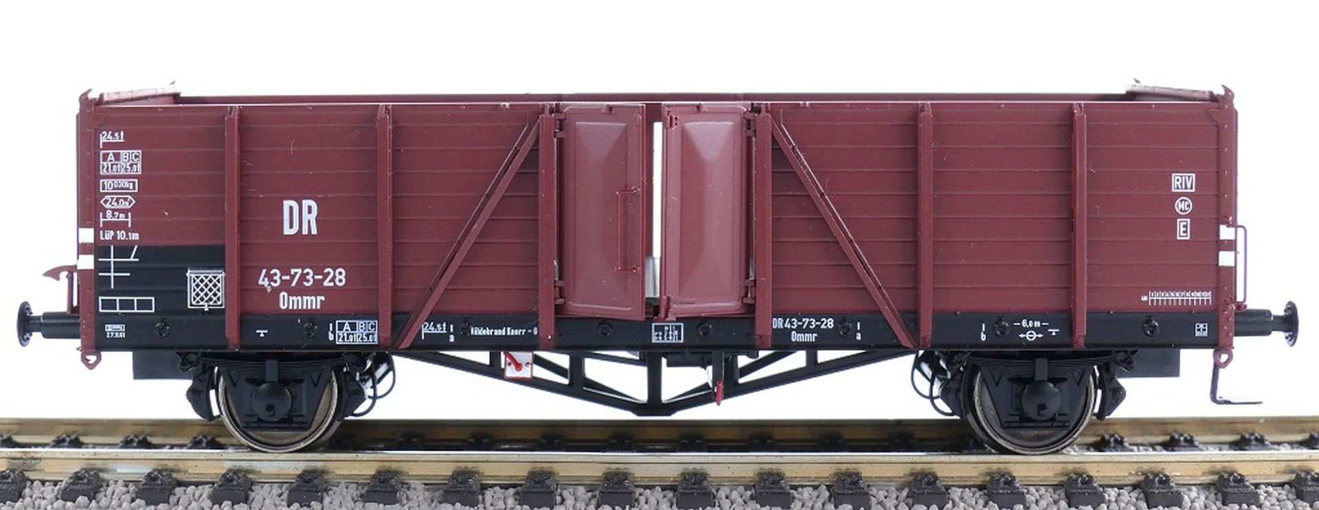 Exact-Train EX20156 - Offener Güterwagen Ommru 'Villach', DR, Ep.III