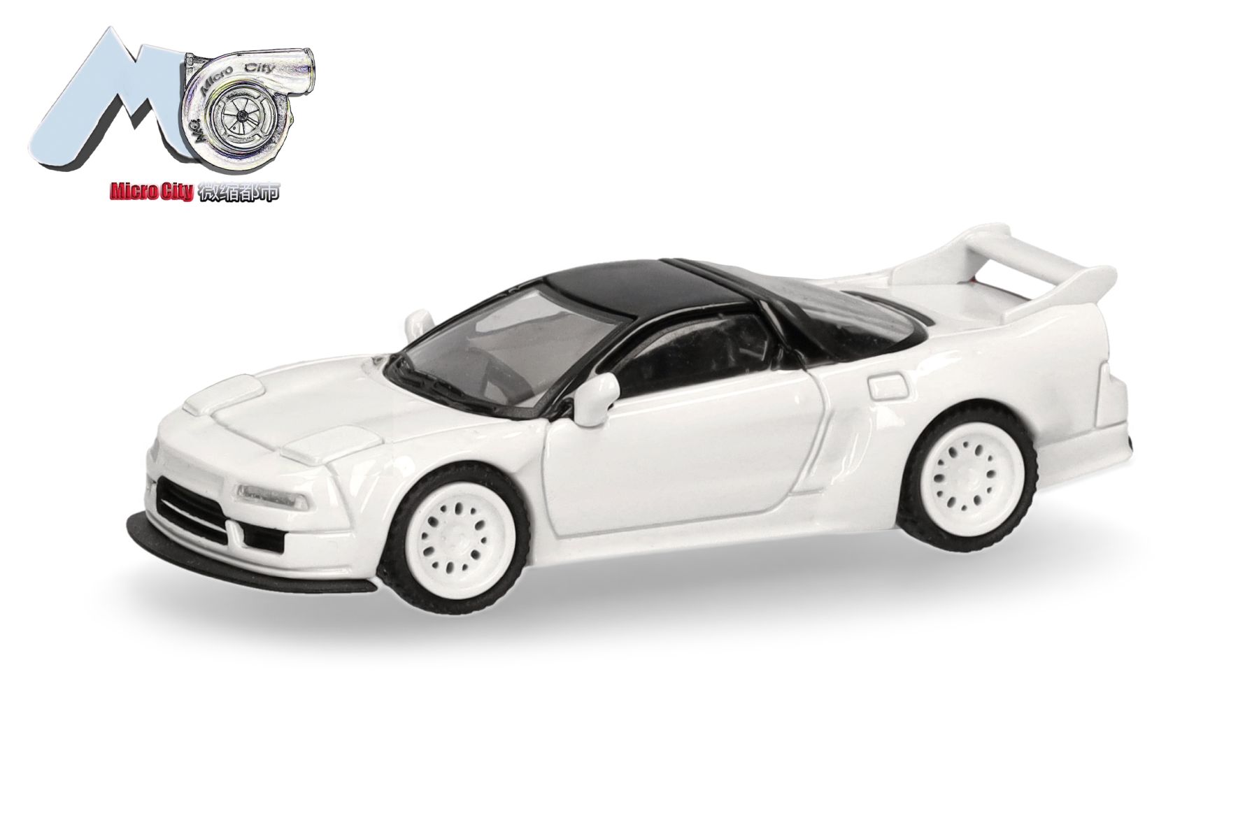 Herpa 87MC000113 - MicroCity: Honda NSX, weiß