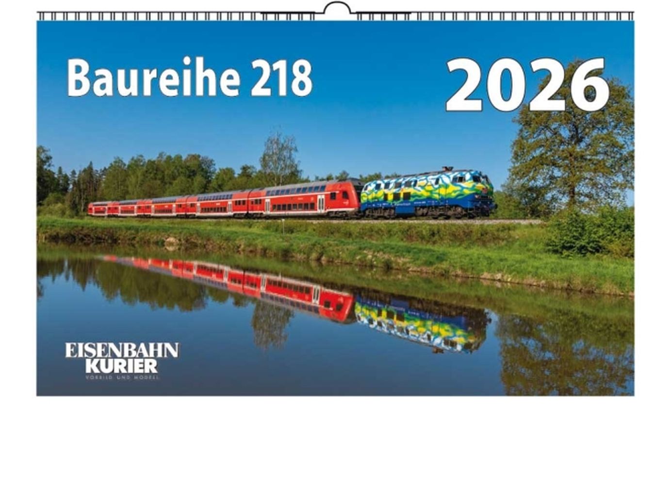 EK-Verlag 5958 - Kalender Baureihe 218 - 2026