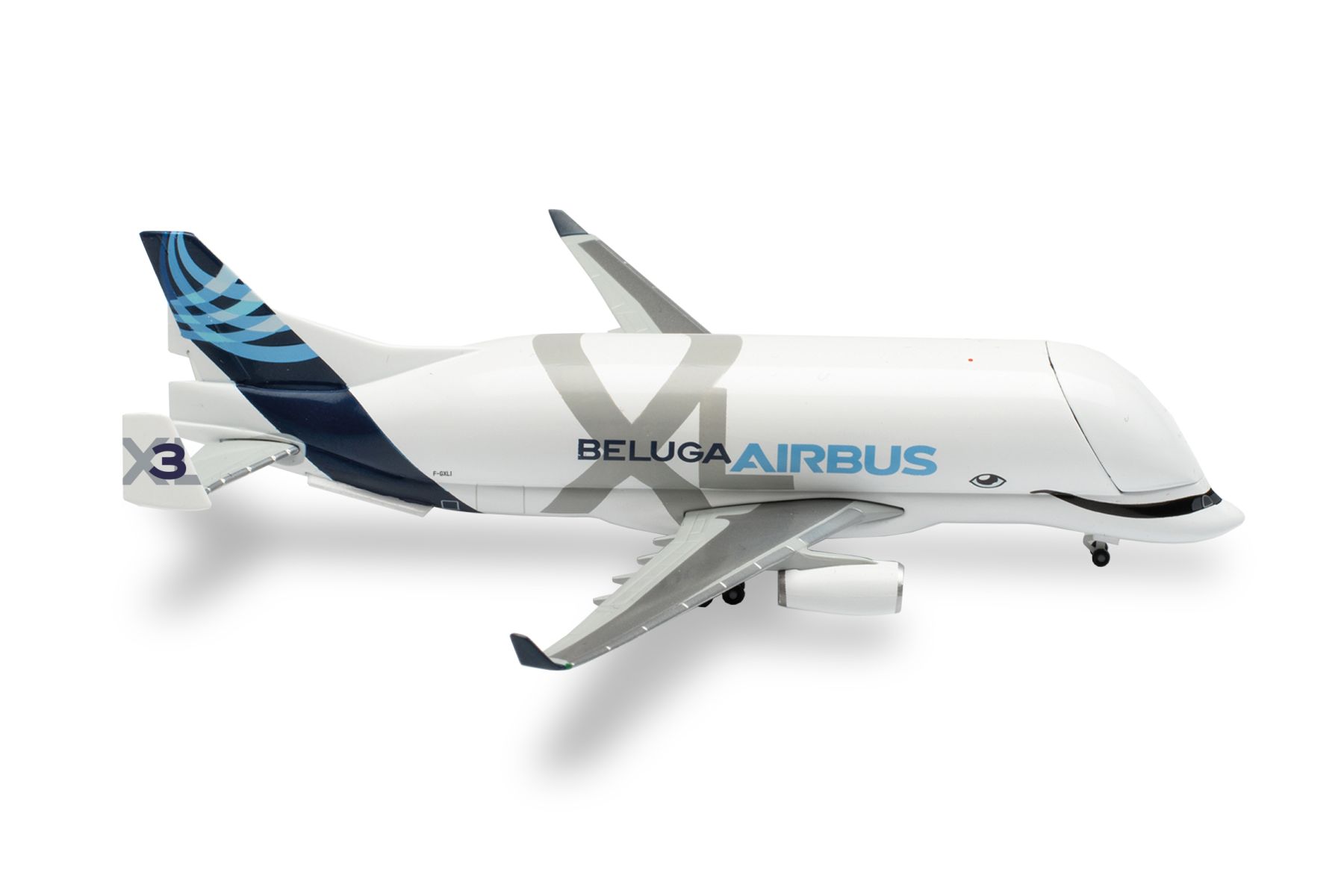 Herpa 534284-003 - Airbus Industries BelugaXL - XL#3 – F-GXLI