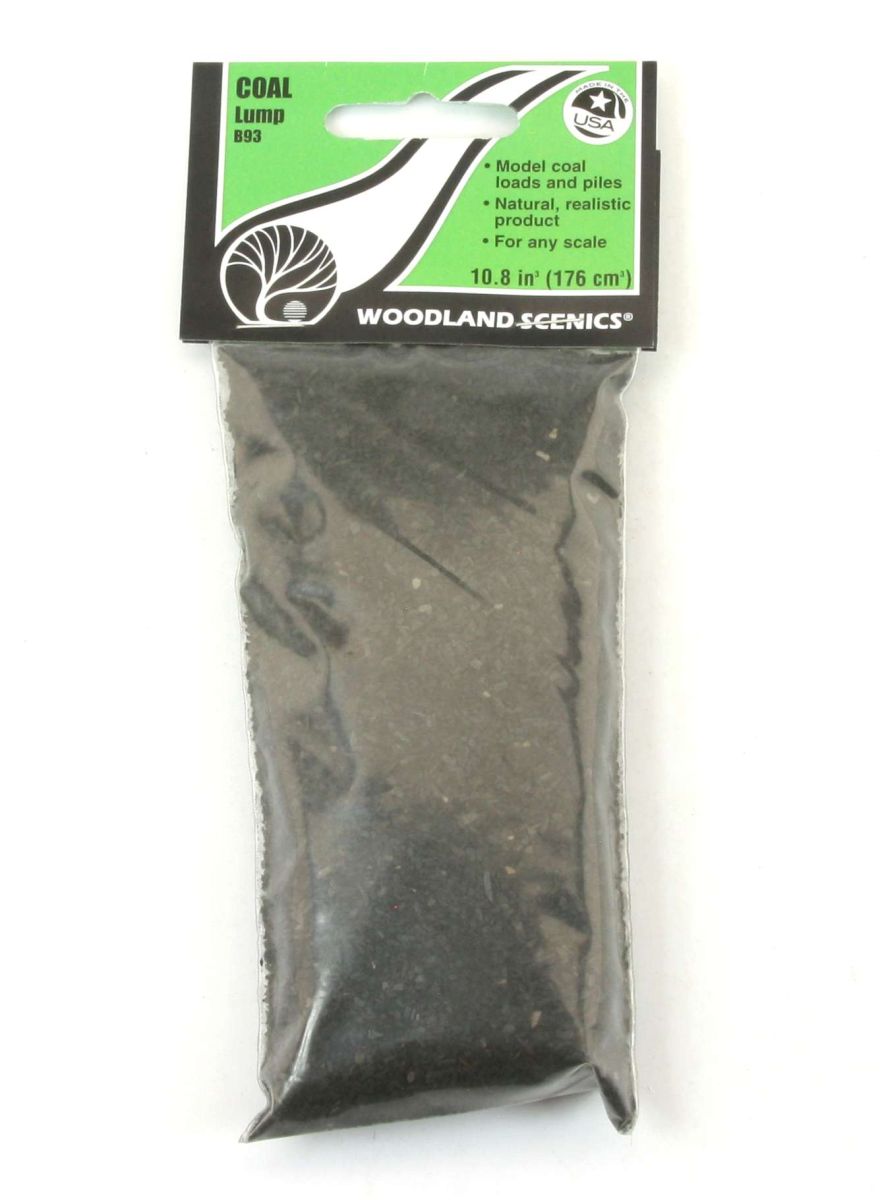Woodland WB93 - Verklumpte Kohlebrocken, 55g