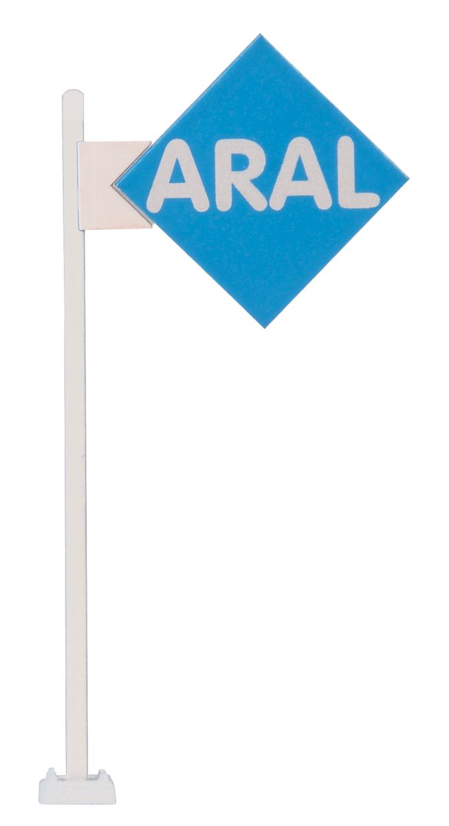 Viessmann 1376 - Reklameschild ARAL, beleuchtet