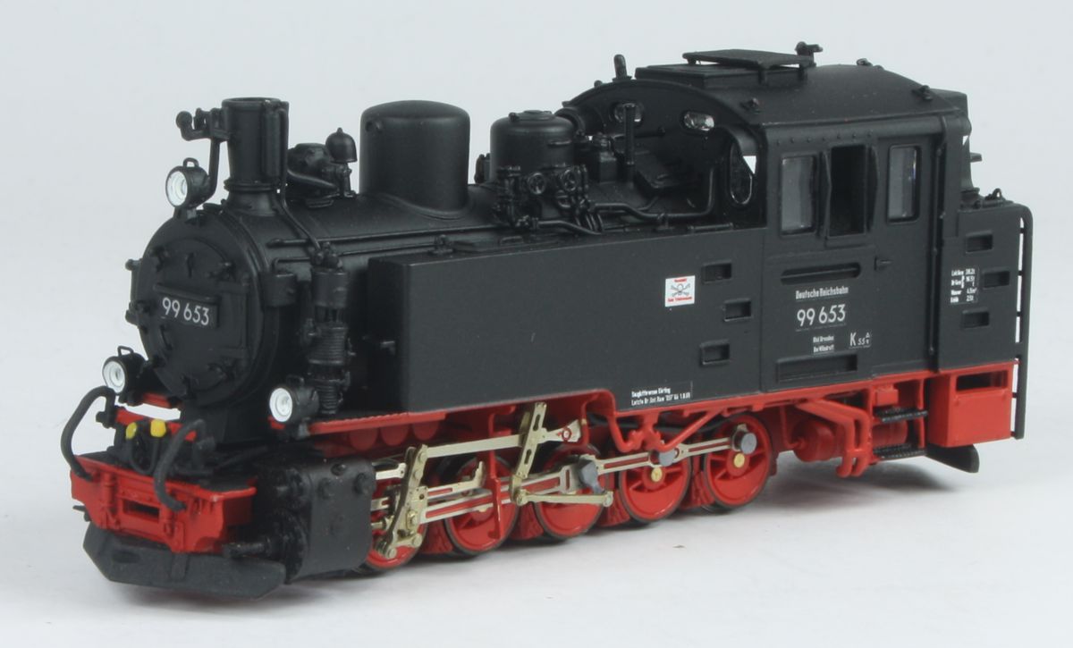 Bemo 1006893 - Dampflok VI-K 99 653, DR, Ep.III