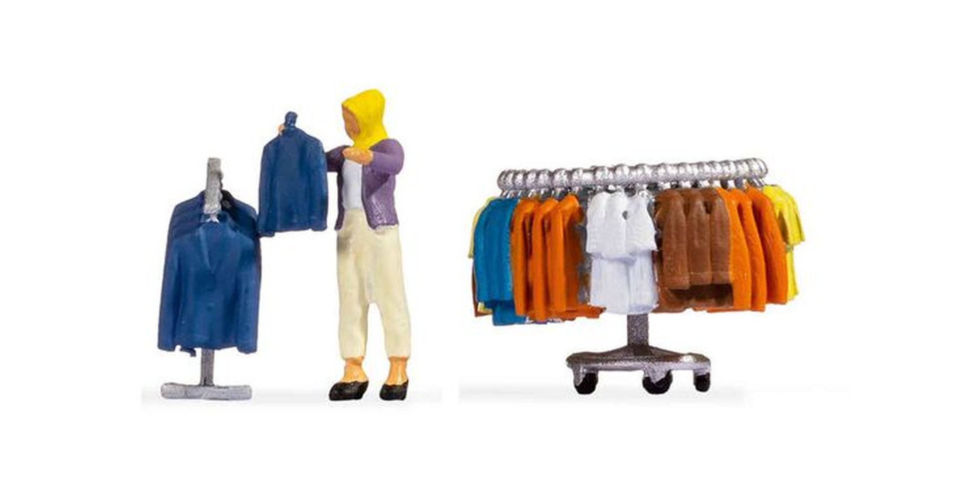 Noch 16509 - Tiny-Scenes 'Kleiderkauf'