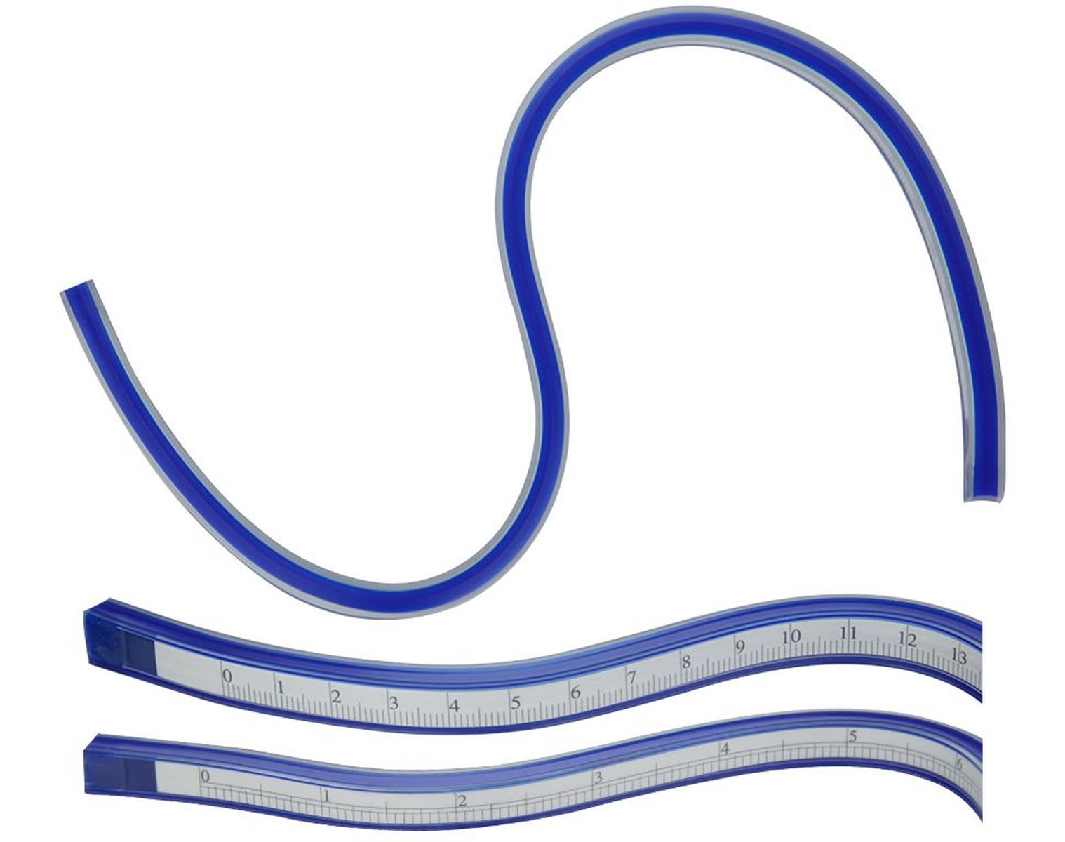Schönwitz 11440 - Kurvenlineal Lineal flexibel 300mm 30cm