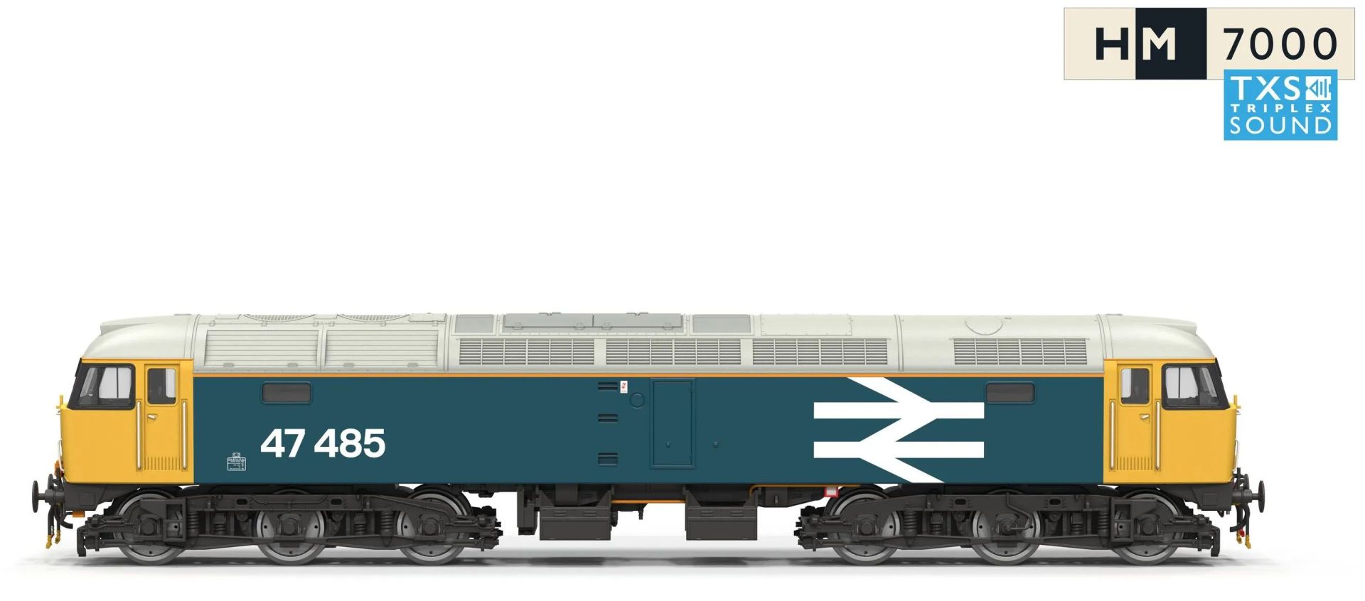 Diesellok Class 47, 47485, BR, Ep.IV-V, DC-HM-Sound