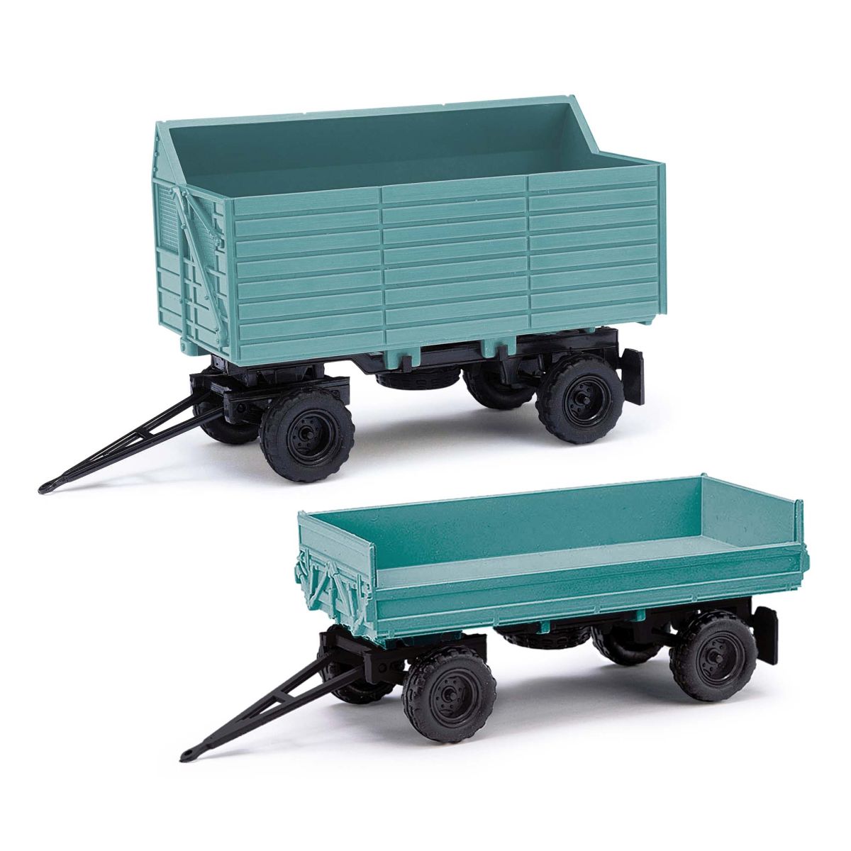 Busch 95099 - 2er Set IFA HW80 SHA, Bj. 1984; IFA HW80.11, halbe Bordwand, Bj. 1984