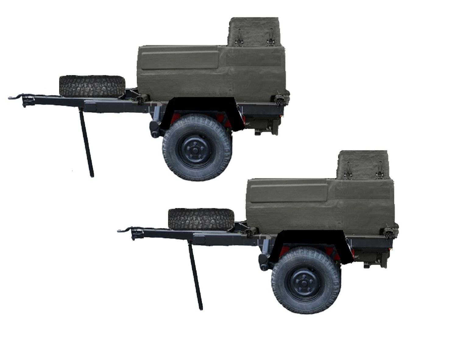 NPE NA 88310 - Wassertank WTA 900, militärgrün, 2 Stück