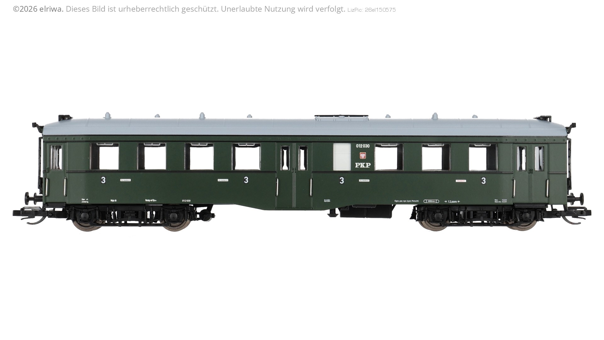 Saxonia 120051 - Reisezugwagen Bauart 'Altenberg', Cix 3. Klasse, PKP, Ep.III