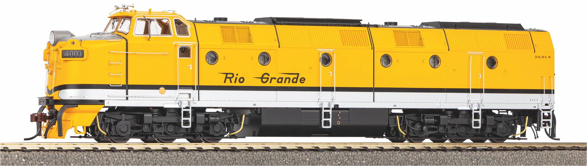 Piko 97457 - Diesellok ML 4003 Ursprungsausführung, D&RGW, Ep.III-VI, DC-Sound Piko 97457 - Diesellok ML 4003 Ursprungsausführung, D&RGW, Ep.III-VI, DC-Sound