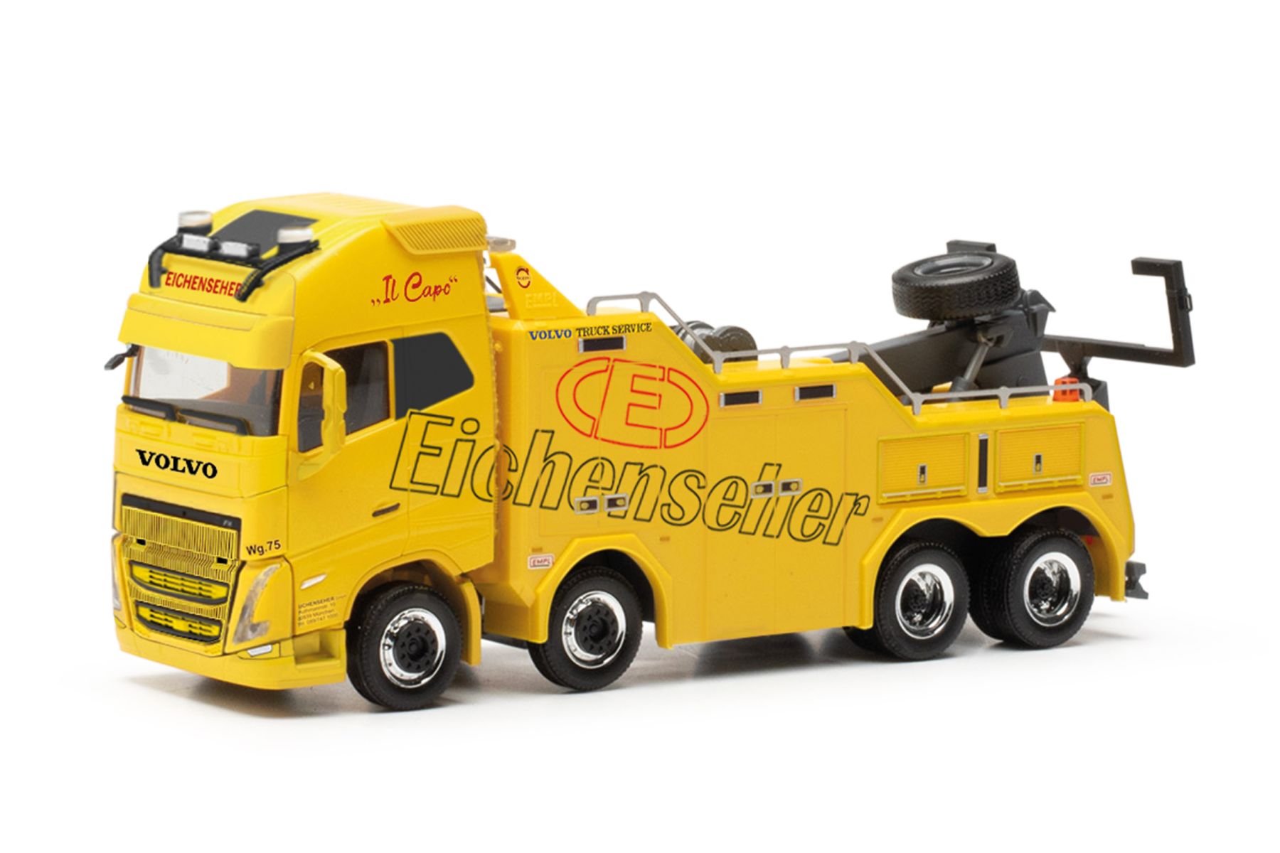 Herpa 317740 - Volvo FH16 Gl. XL 2020 EMPL Wrecker "Eichenseher"