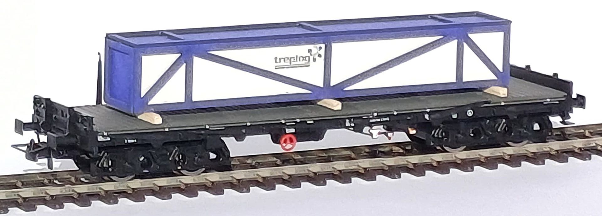 Loewe 2448 - Ladegut 'TREPLOG'- Langgutbehälter, 115 mm