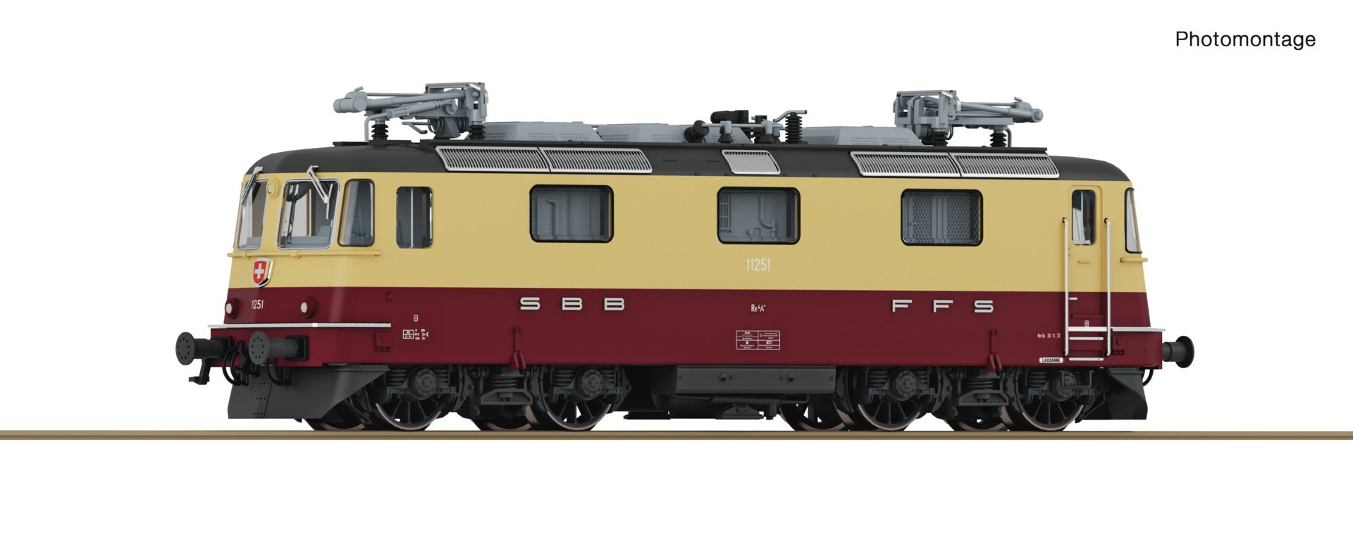 Fleischmann 732400 - E-Lok Re 4/4 II 11158, SBB, Ep.IV-V