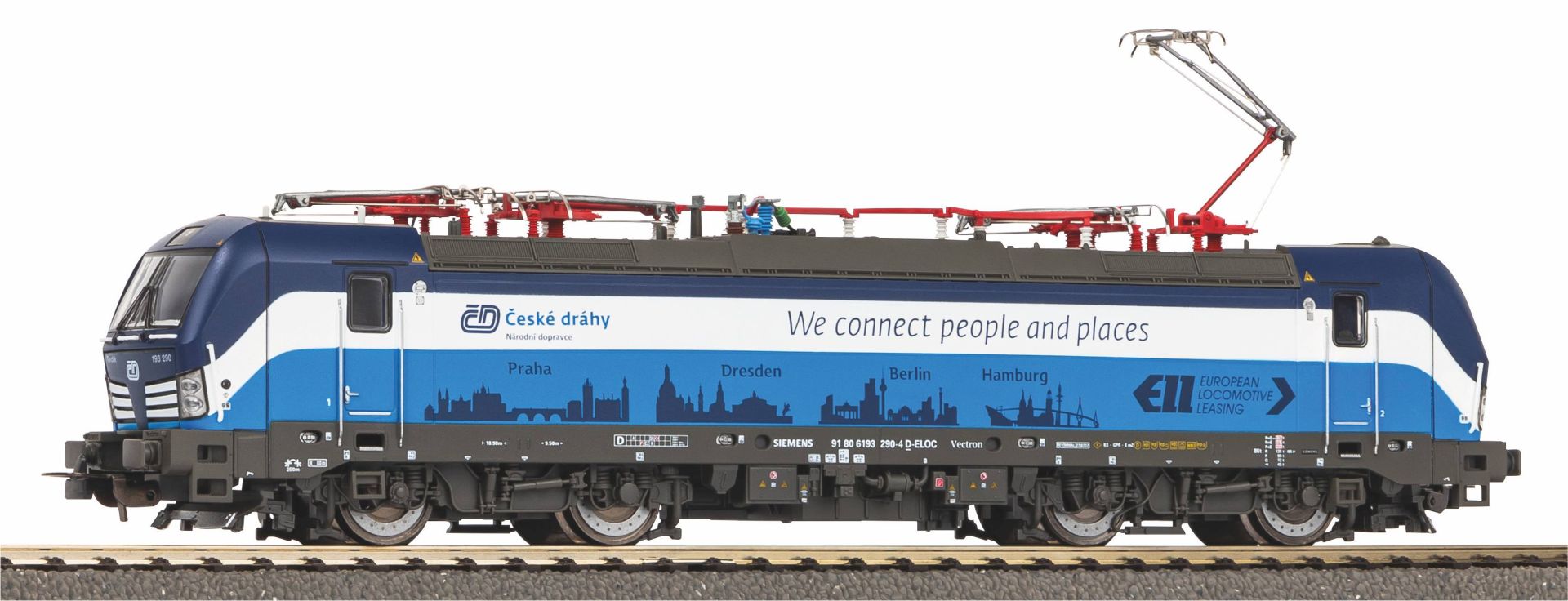 Piko 21687 - E-Lok 'Vectron' Prag-Berlin-Hamburg, CD, Ep.VI Piko 21687 - E-Lok 'Vectron' Prag-Berlin-Hamburg, CD, Ep.VI