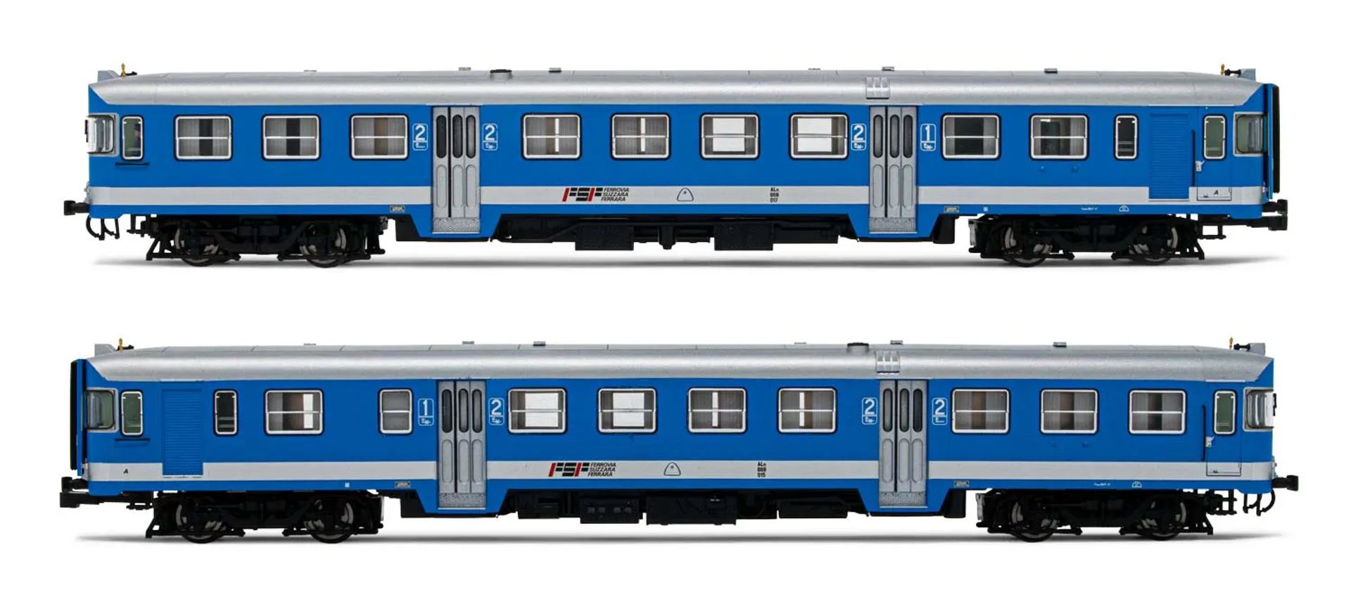 Lima HL2656 - Triebwagen ALn 668 'Freccia Orobica', 2-teilig, FSF, Ep.IV
