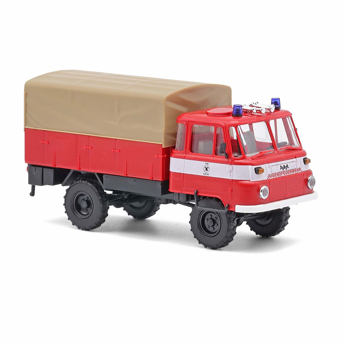 Busch 50258 - Robur LO 2002 A Jugendfeuerwehr Vielau, Bj. 1983
