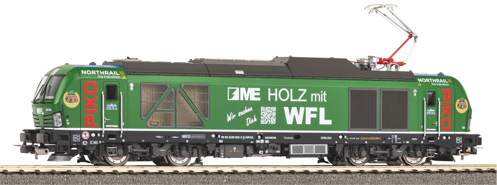 Piko 51170 - Hybrid-Lok BR 248, Northrail-WFL, Ep.VI 'PIKO' Piko 51170 - Hybrid-Lok BR 248, Northrail-WFL, Ep.VI 'PIKO'