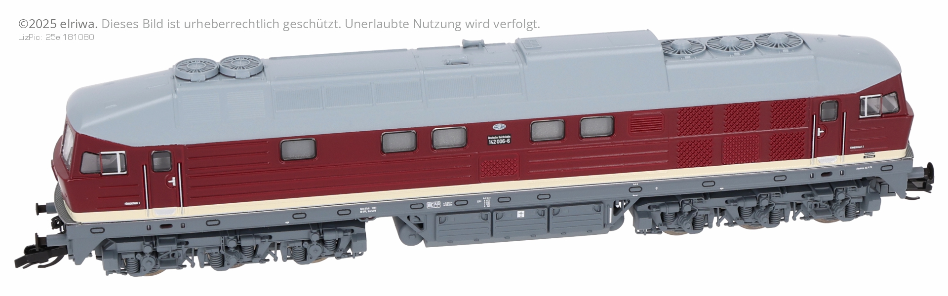 Roco 7390008 - Diesellok 142 006-6, DR, Ep.IV, DC-Sound