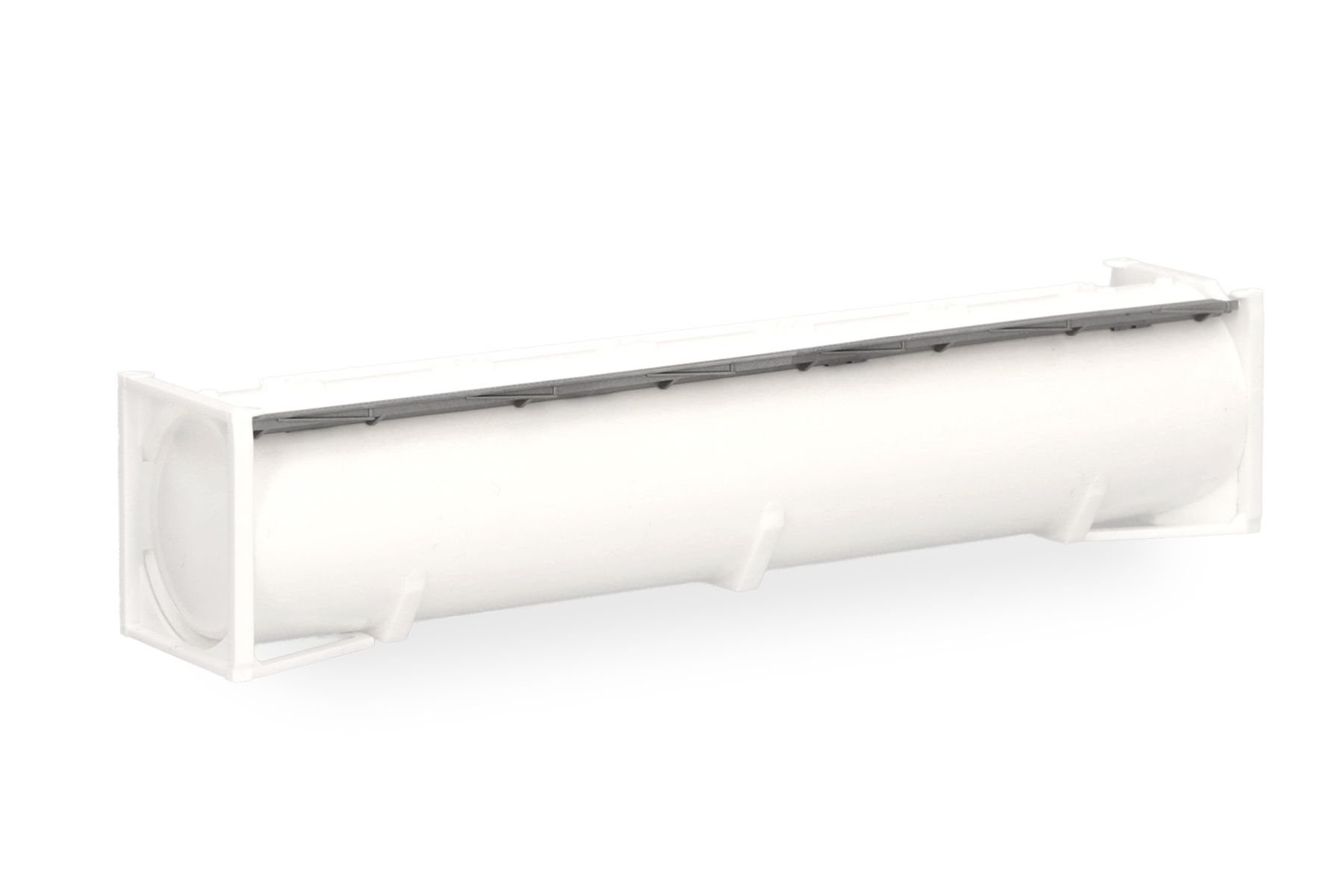 Herpa 086431 - Teileservice: 40ft Drucksilocontainer, weiß , 2 Stück
