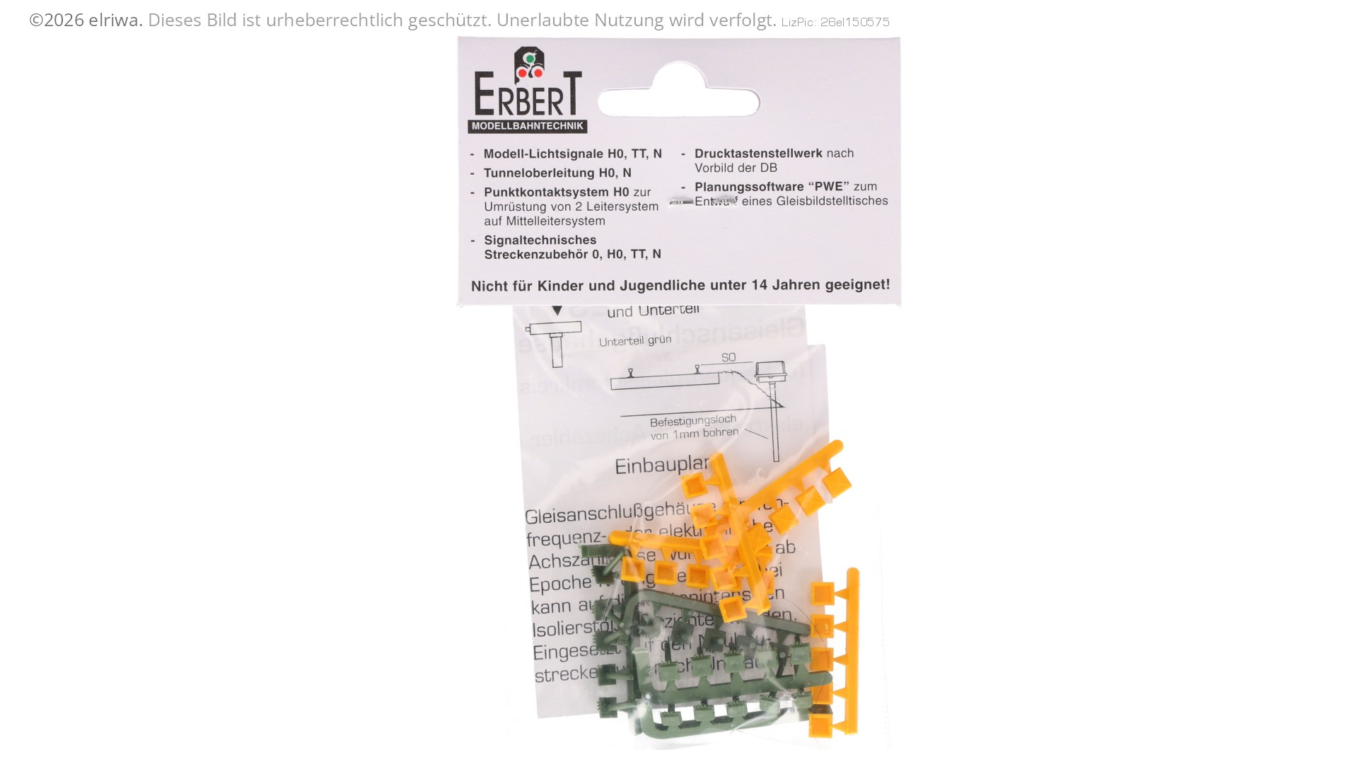 Gleisanschlußgehäuse Tonfr., DB-DR, Bausatz, 20 Stück