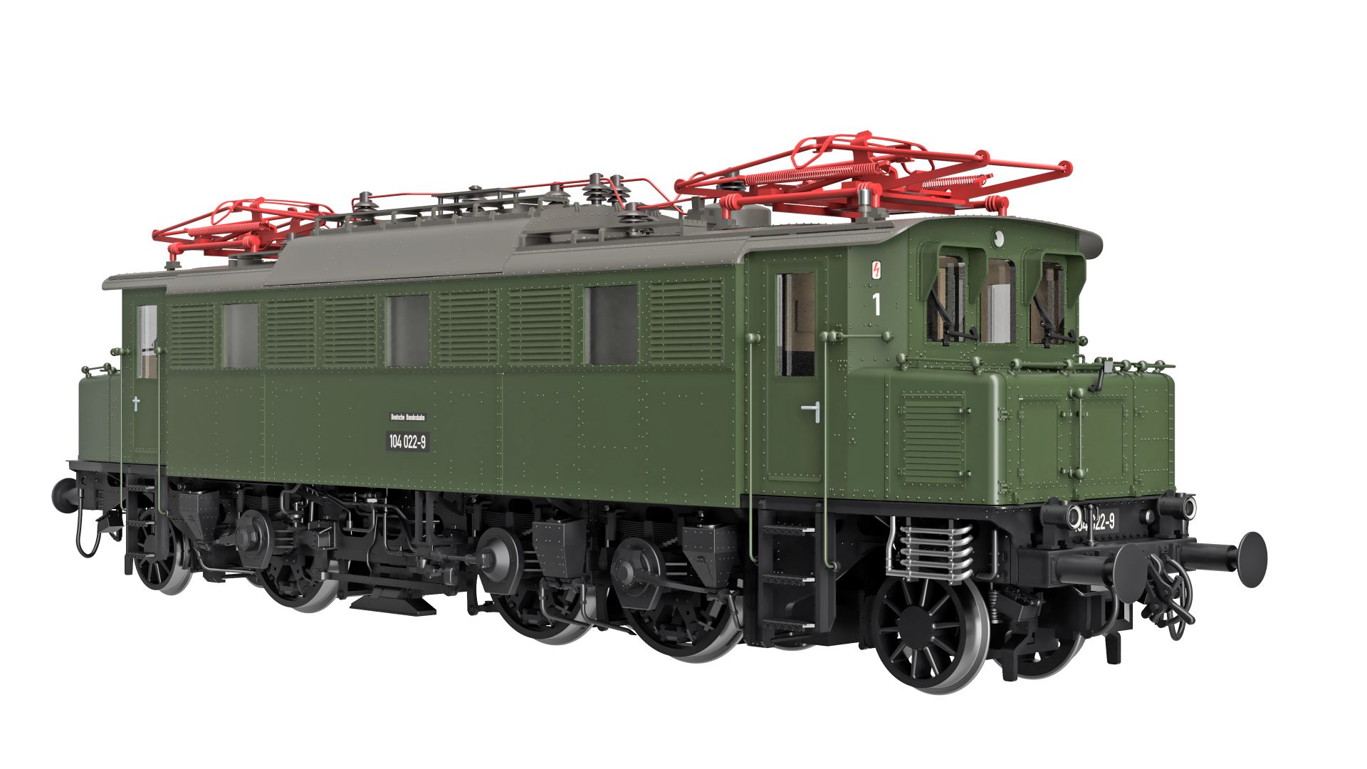 Saxonia 87258 - E-Lok E04, 104 022-9, DB, Ep.IV