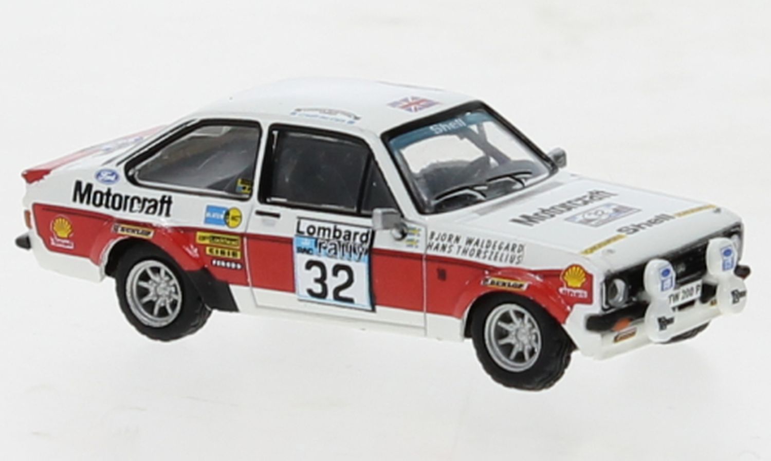 Brekina 19583 - Ford Escort RS 1800, No.32, Rallye RAC Lombard, B.Waldegard, 1976